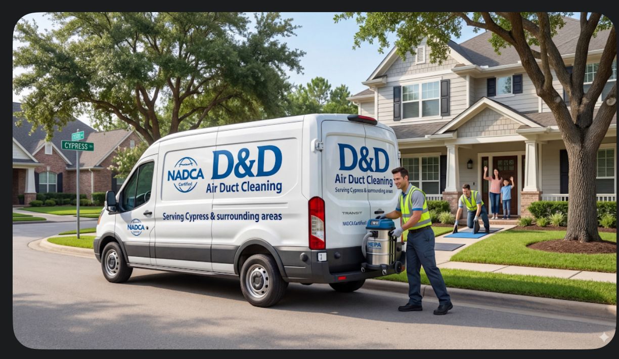 Industrial commercial duct cleaning service